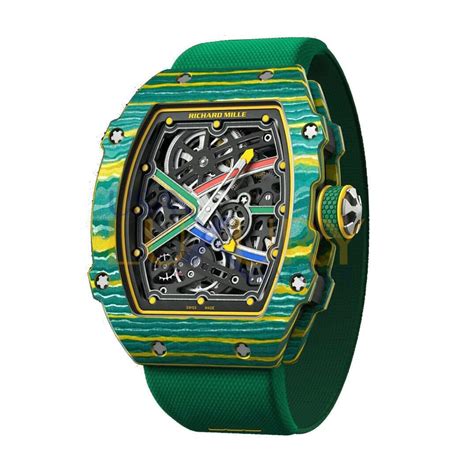 richard mille green bracelet